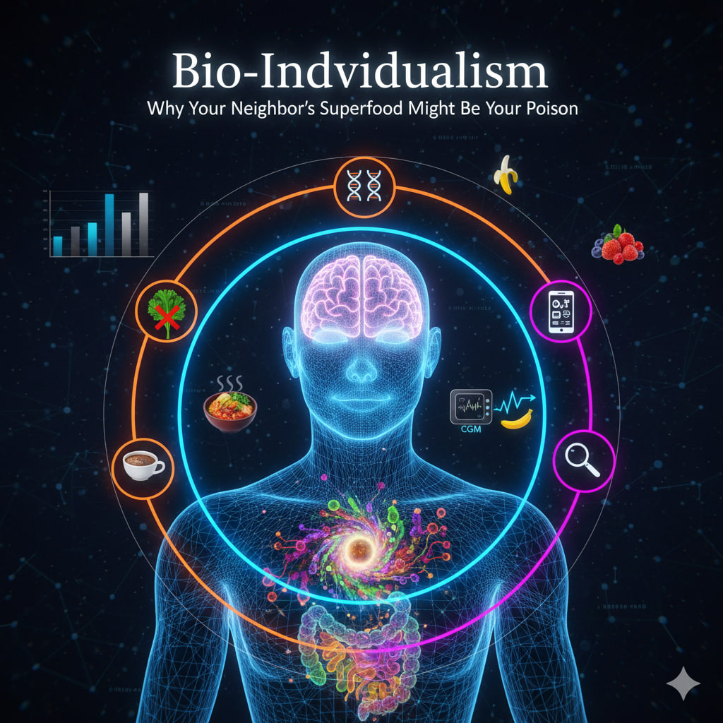 Bio-Individualism: Why Your Neighbor’s Superfood Might Be Your Poison.