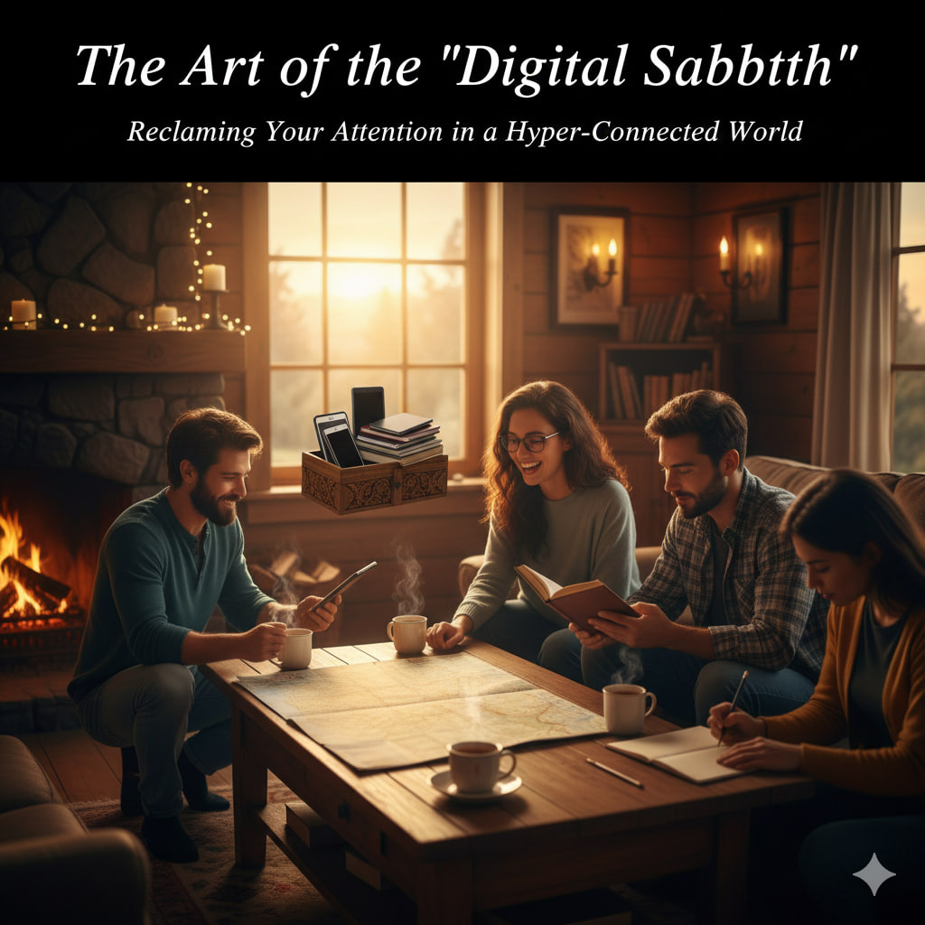 The Art of the “Digital Sabbath”: Reclaiming Your Attention in a Hyper-Connected World.