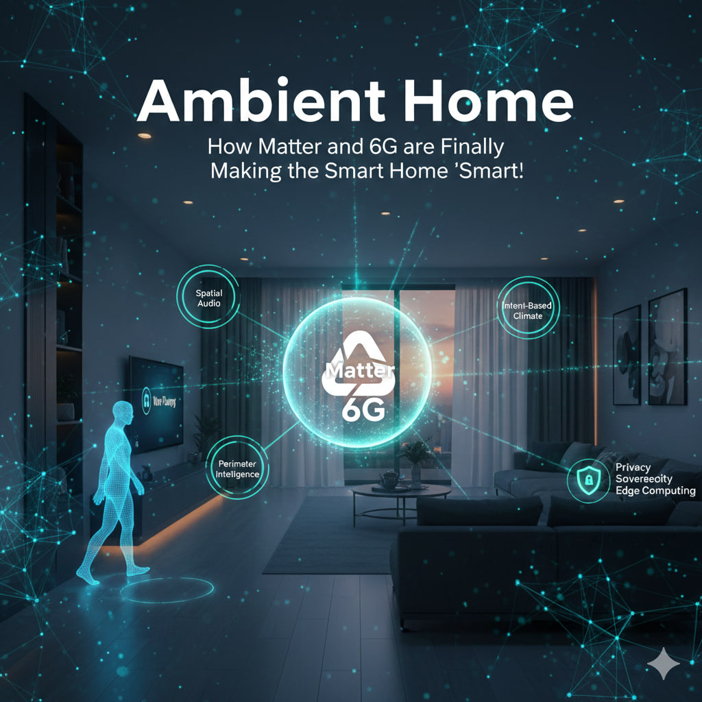 The Ambient Home: How Matter and 6G are Finally Making the Smart Home