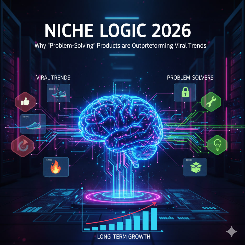 Niche Logic 2026 is about building a sustainable business by focusing on products that solve recurring, everyday frustrations. Here is why problem-solvers are winning the long game.