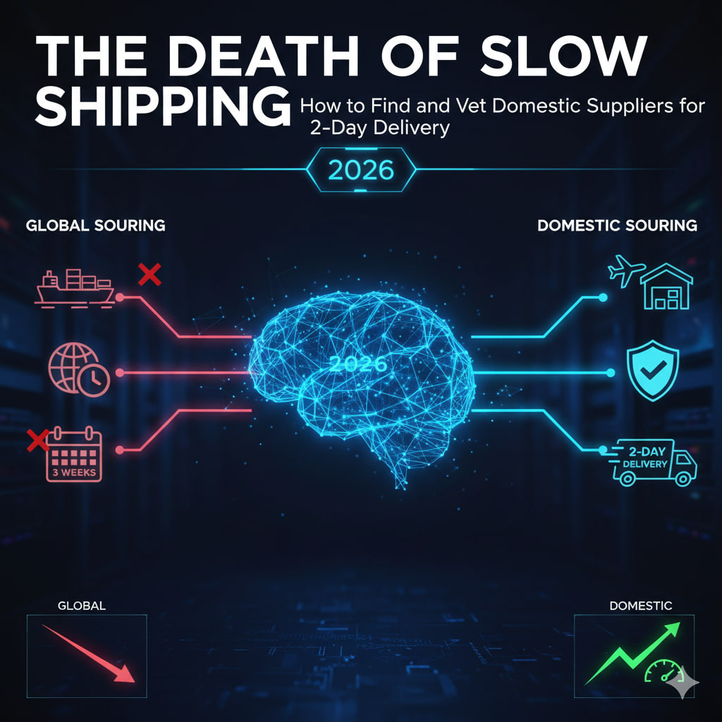 The Death of Slow Shipping: How to Find and Vet Domestic Suppliers for 2-Day Delivery.